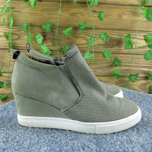 Susina Women's Bootie Gray Synthetic‎ Size 4.5M Gently Used 2025 - Picture 4 of 8